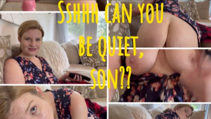 Sexyblonde69xx – Be Quiet So Your Dad Doesn’t Hear